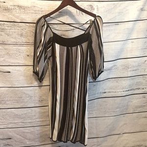 BeBe knit shift cocktail dress